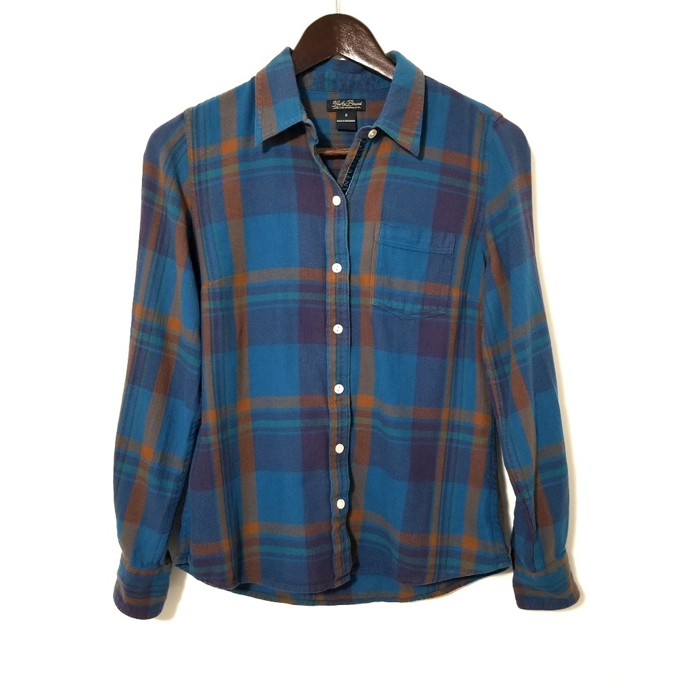 Lucky Brand Plaid Flannel Button Down